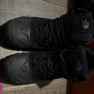 The North Face Men's Black Lace-Up Winter Boots